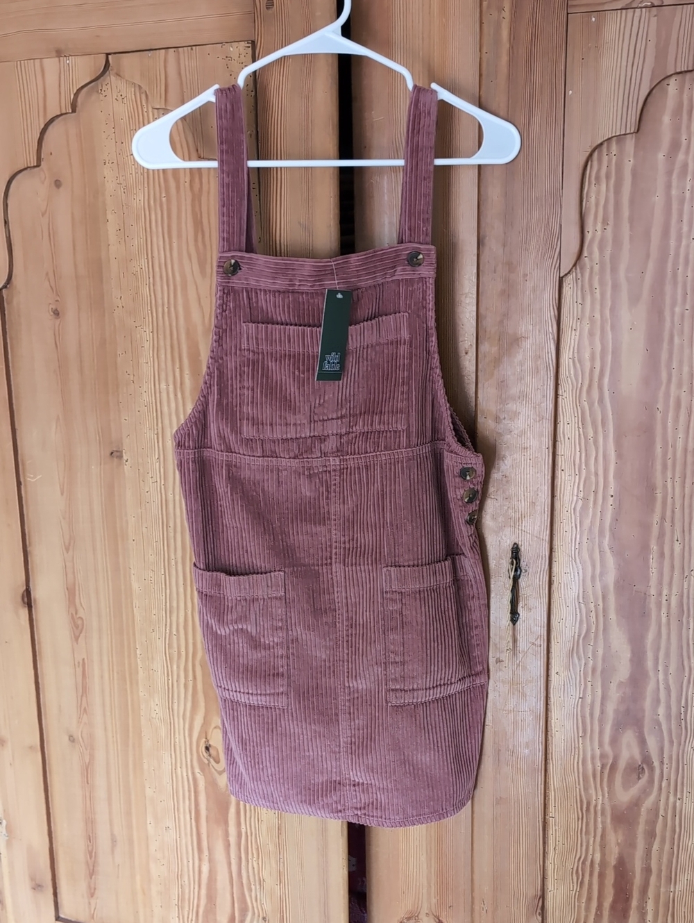 wild fable Rose Corduroy Pinafore Jumper Dress
